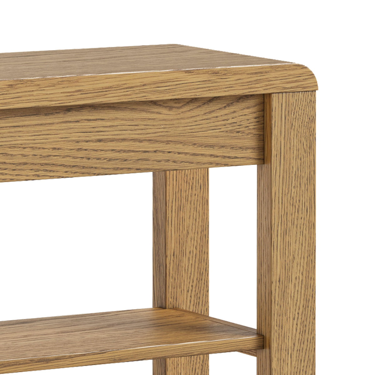 Penryn Oak Slim Sofa Side Table