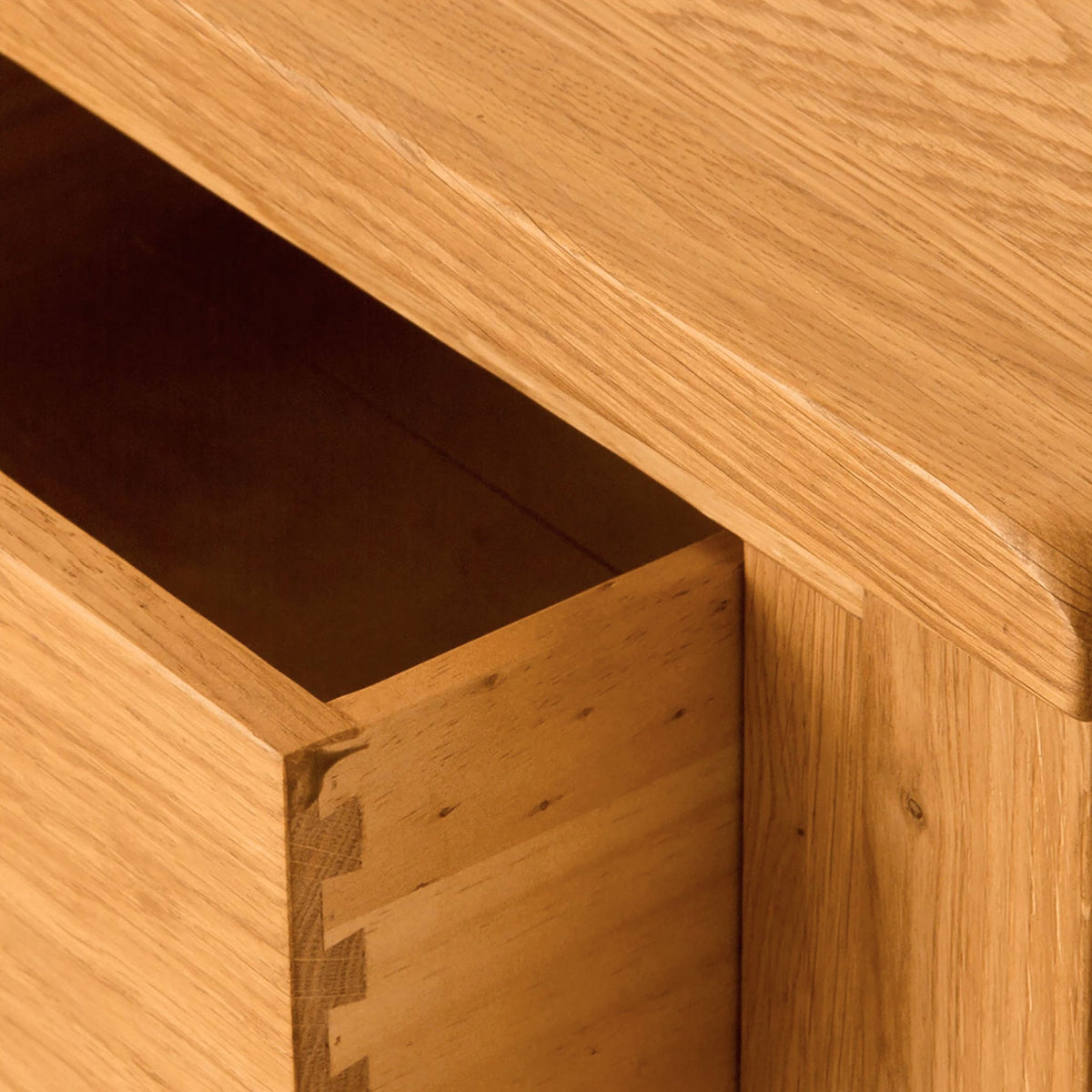 Lanner Oak 2 over 3 Drawer Chest