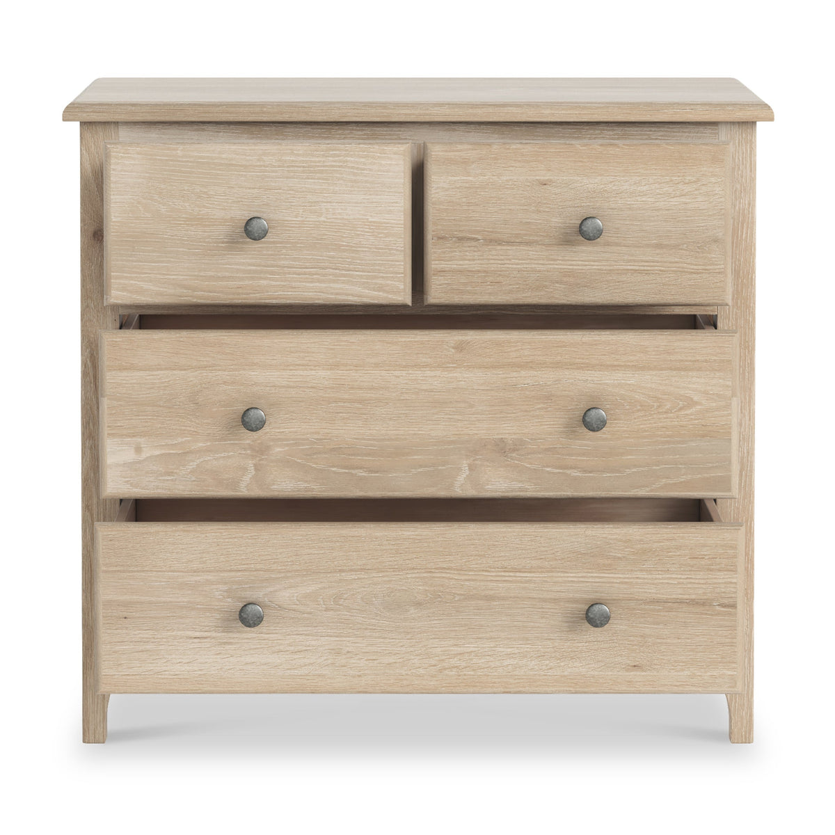 Celine Washed Oak 2 Over 2 Drawer Chest