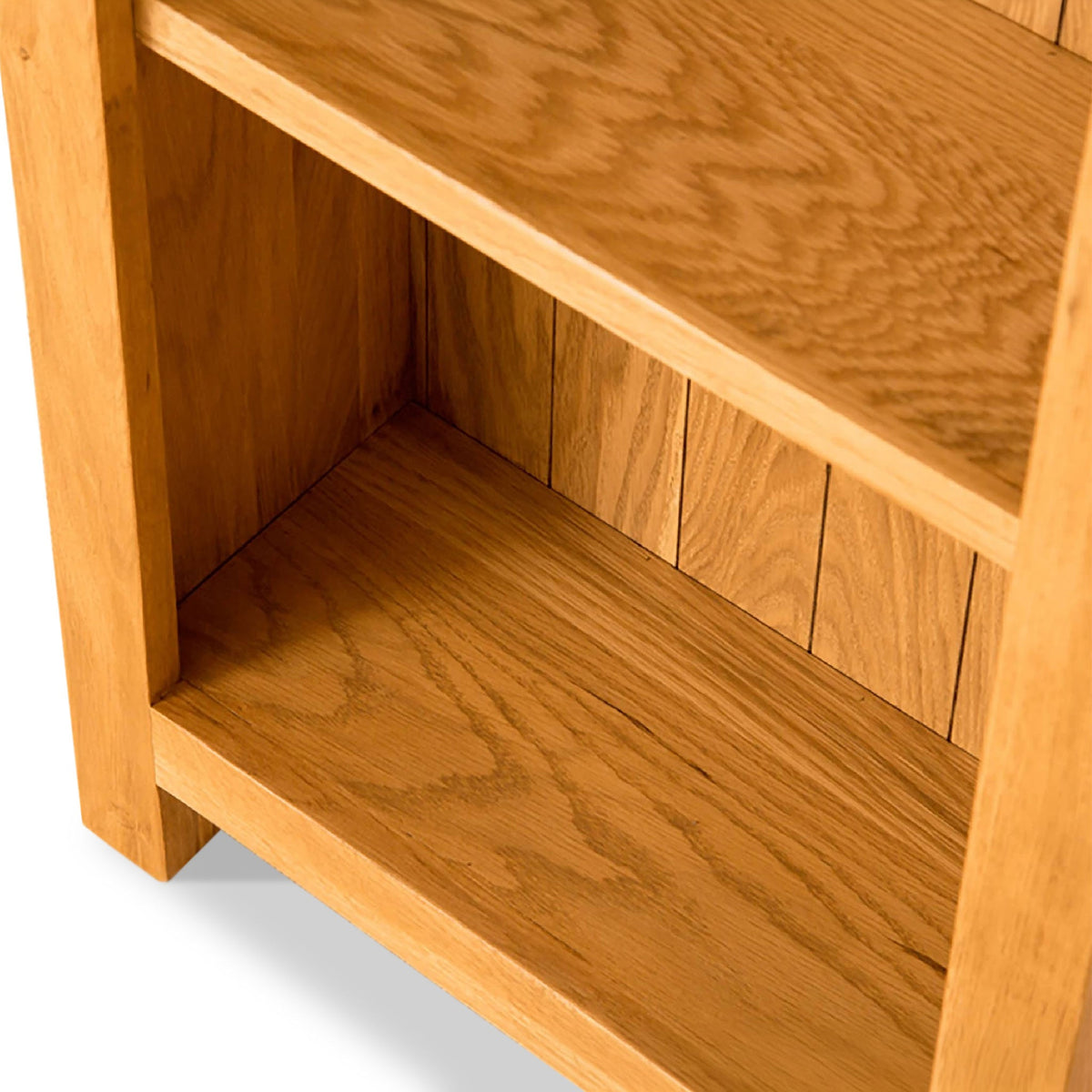 Lanner Oak Narrow Bookcase