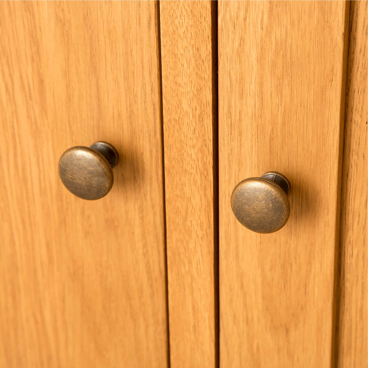 Lanner Oak Double Wardrobe & Drawer