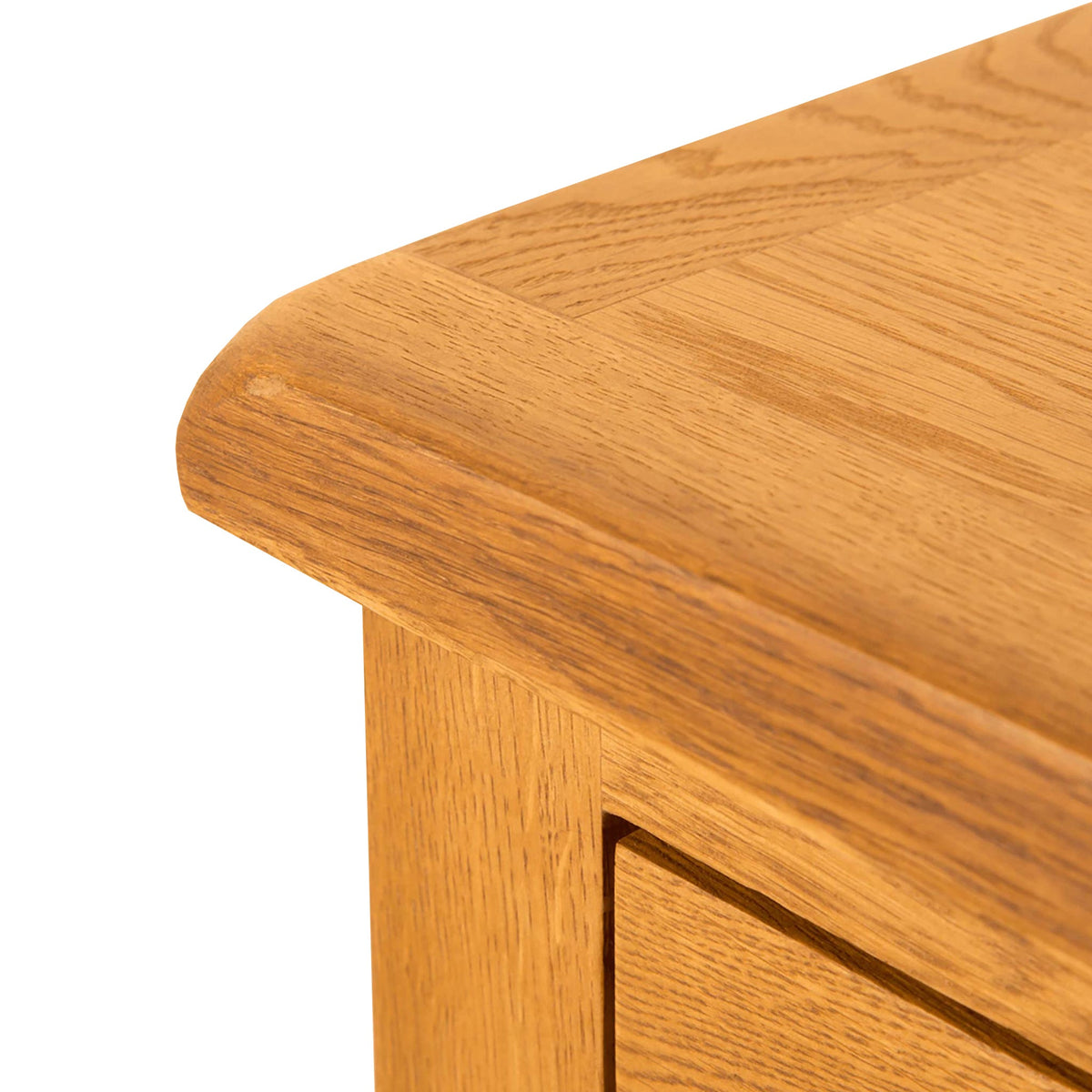 Lanner Oak 5 Drawer Tallboy Chest