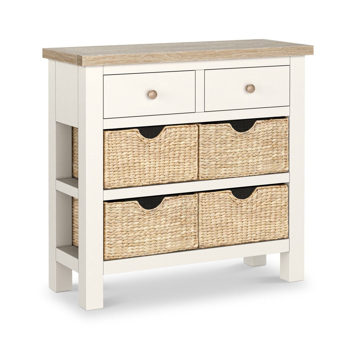 Farro Basket Console Table
