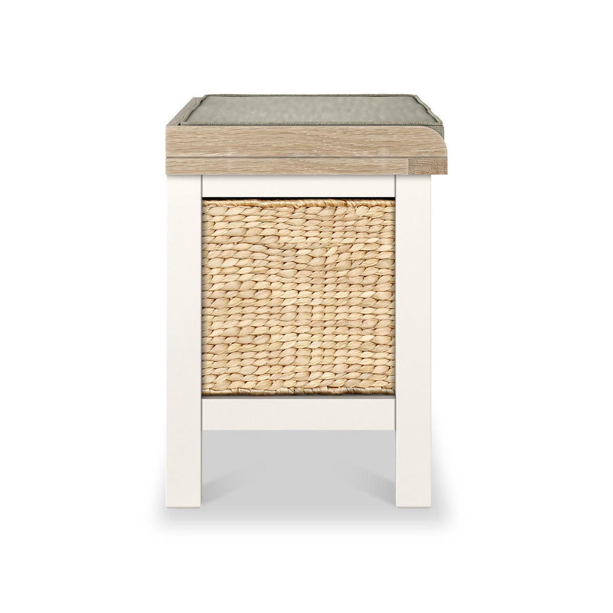 Farro Basket Storage Bench