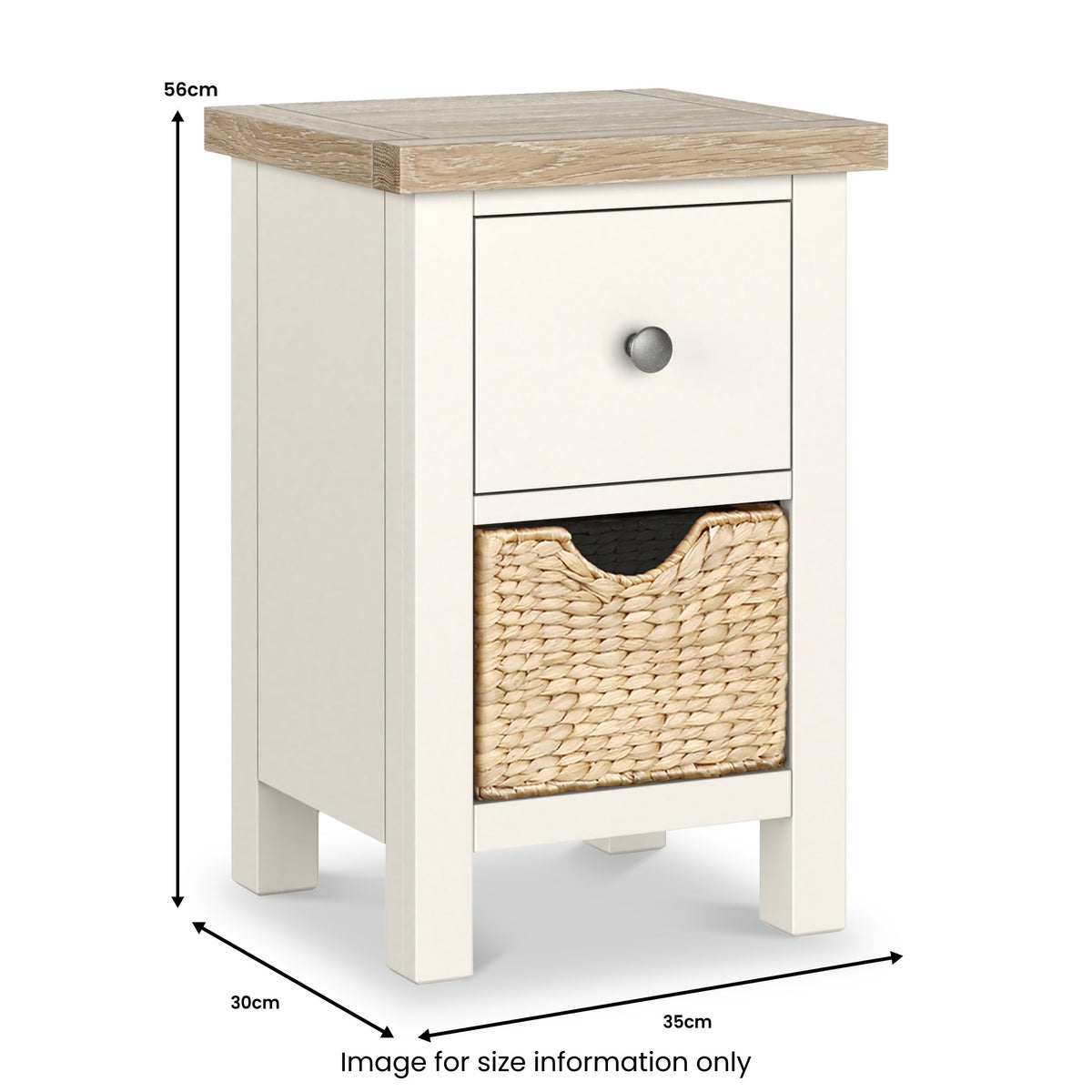 Farro Basket Slim Bedside