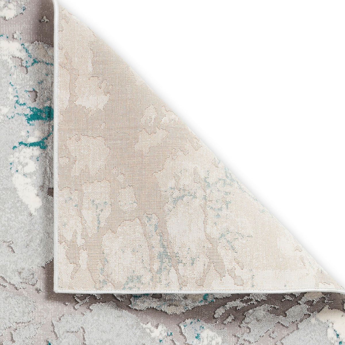 Aldrin Grey Marble Effect Rug