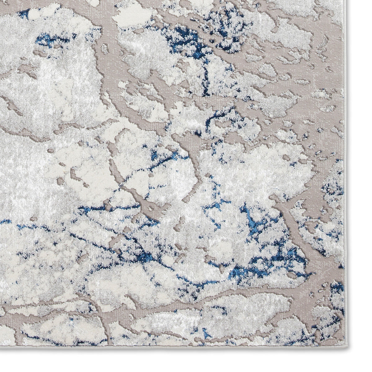 Aldrin Grey Marble Effect Rug