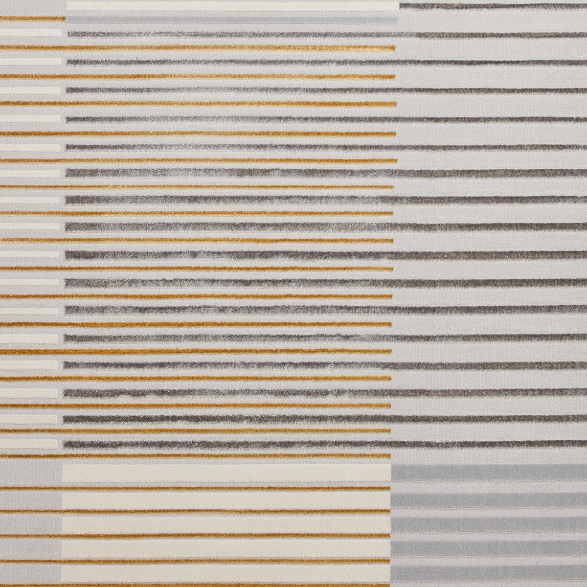 Aldrin Grey Striped Patterned Rug