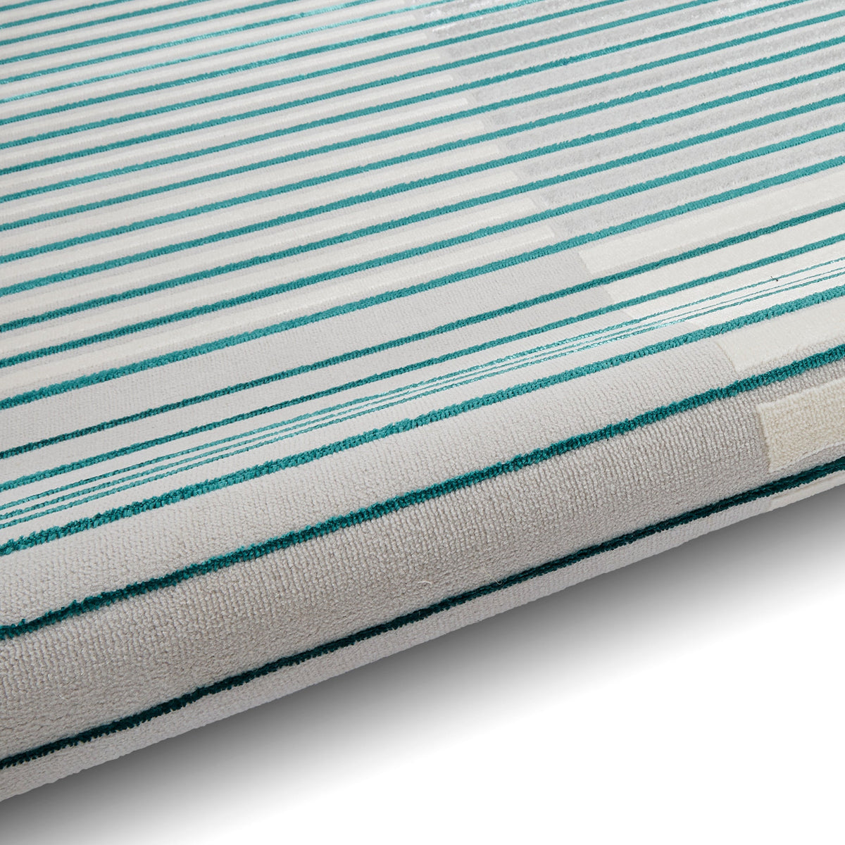 Aldrin Grey Striped Patterned Rug
