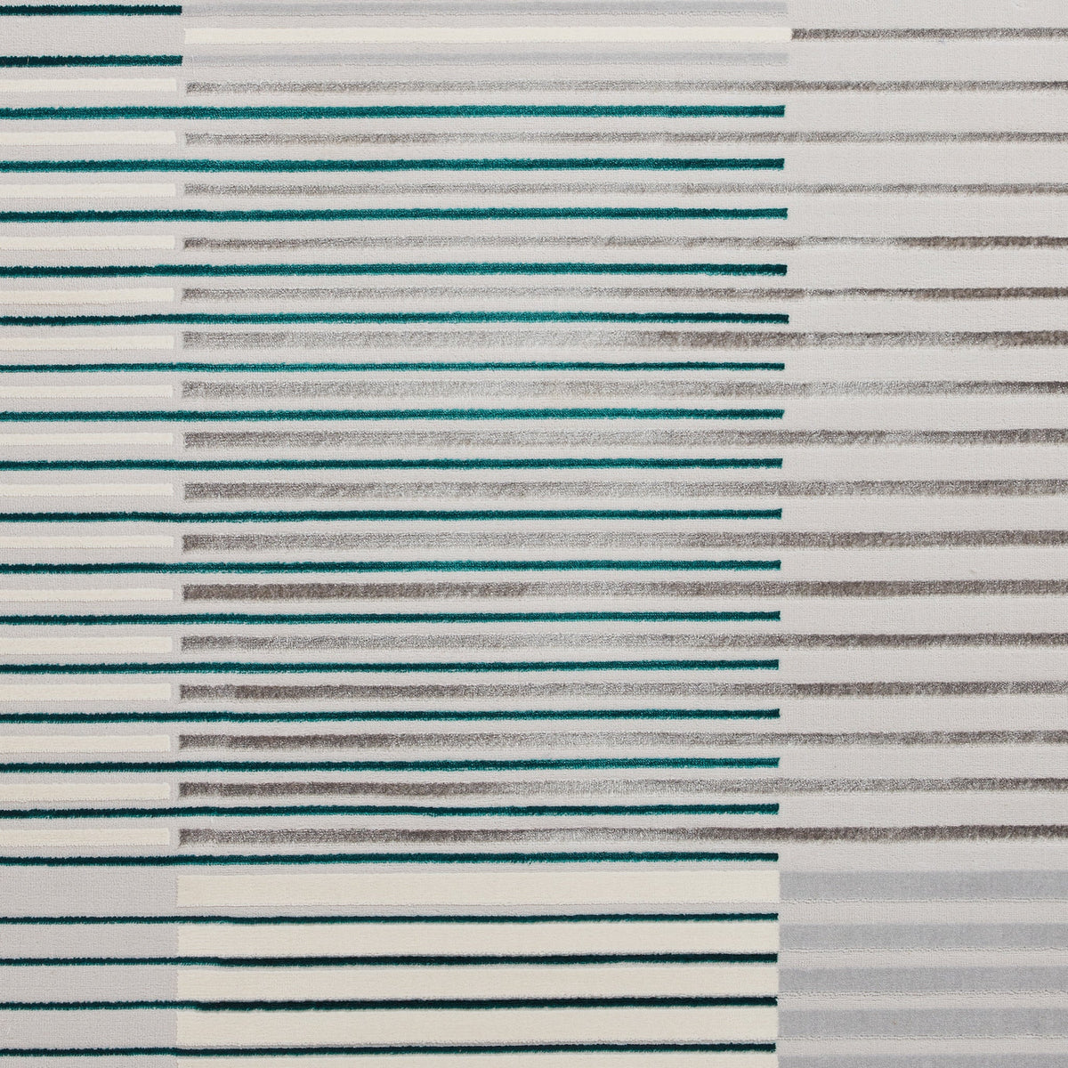 Aldrin Grey Striped Patterned Rug