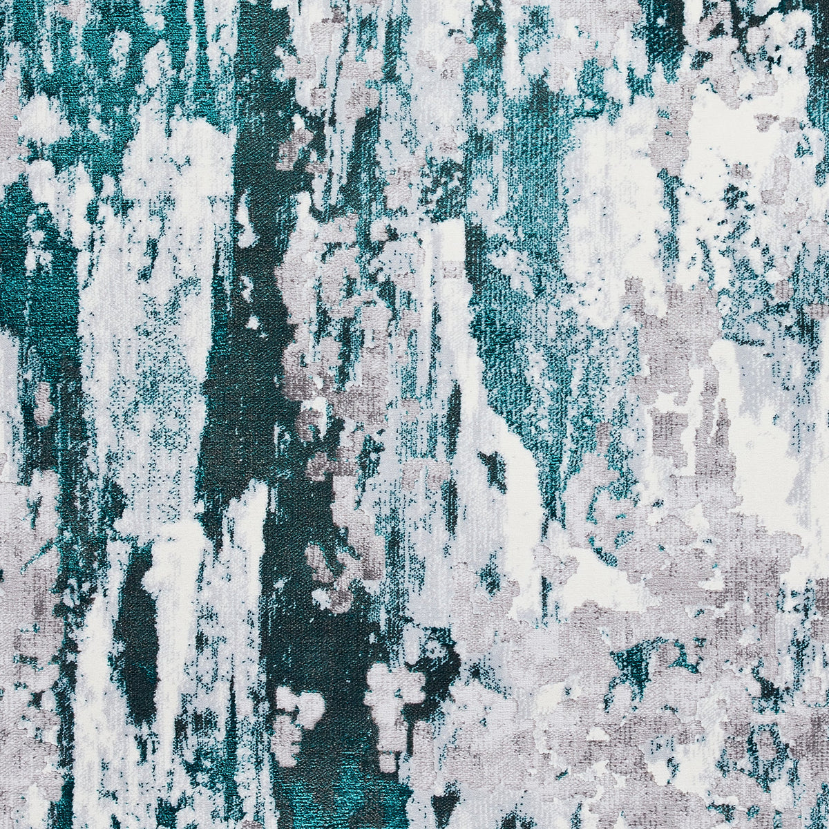 Aldrin Distressed Metallic Effect Rug