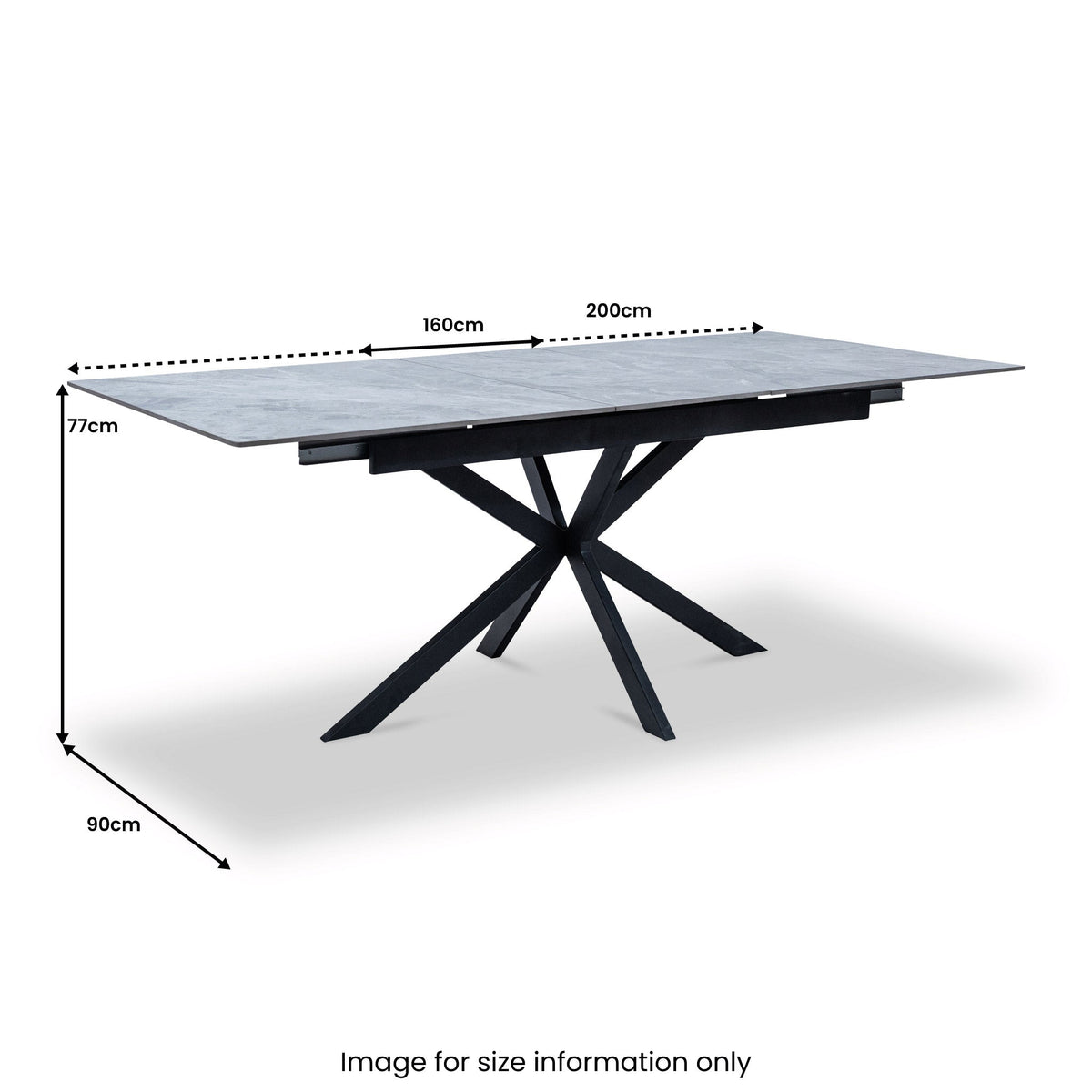 Avenor 160-200cm Extending Dining Table