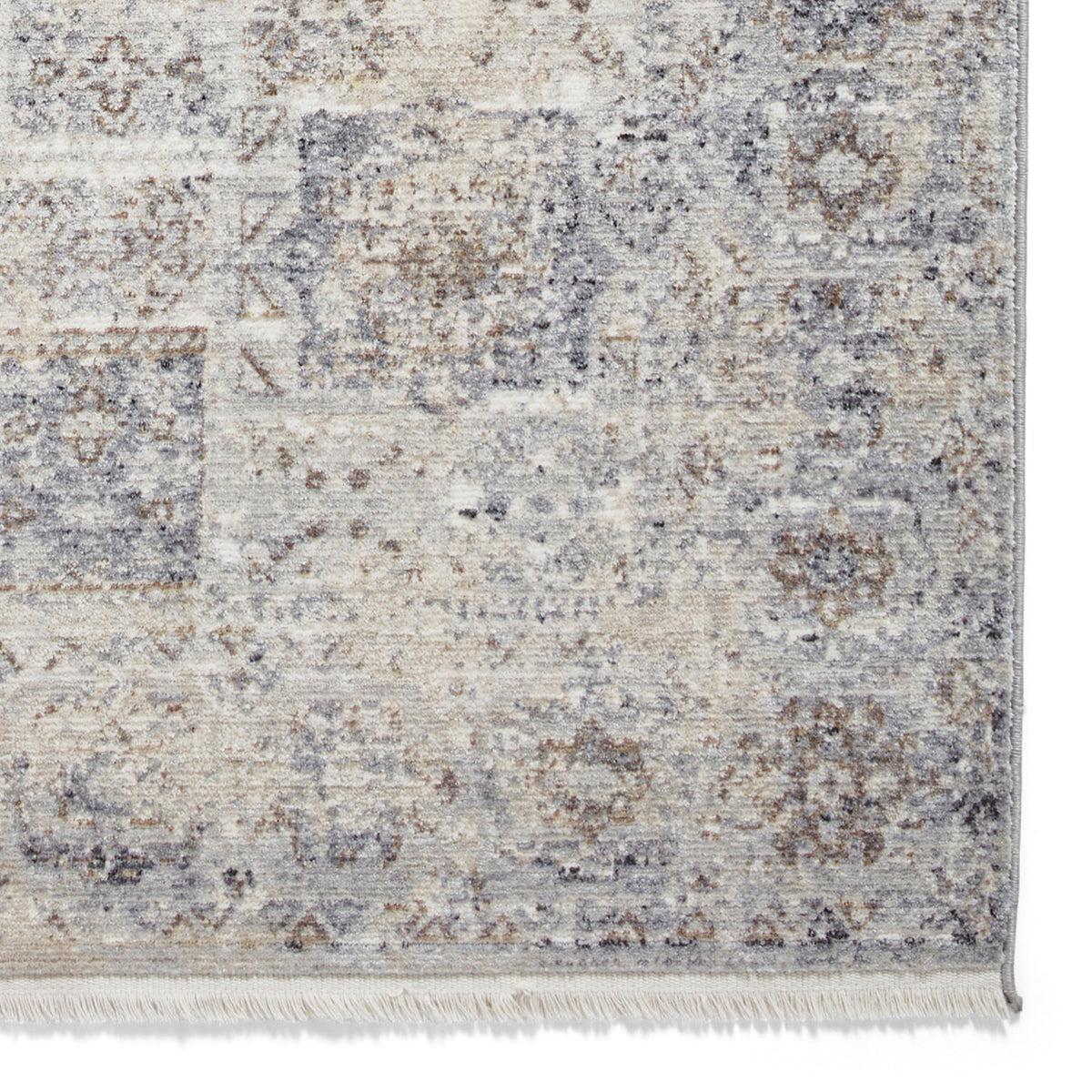 Thea Grey Moroccan Distressed Antique Rug