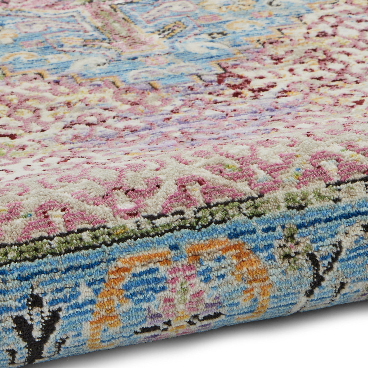Thea Moroccan Multicoloured Distressed Rug