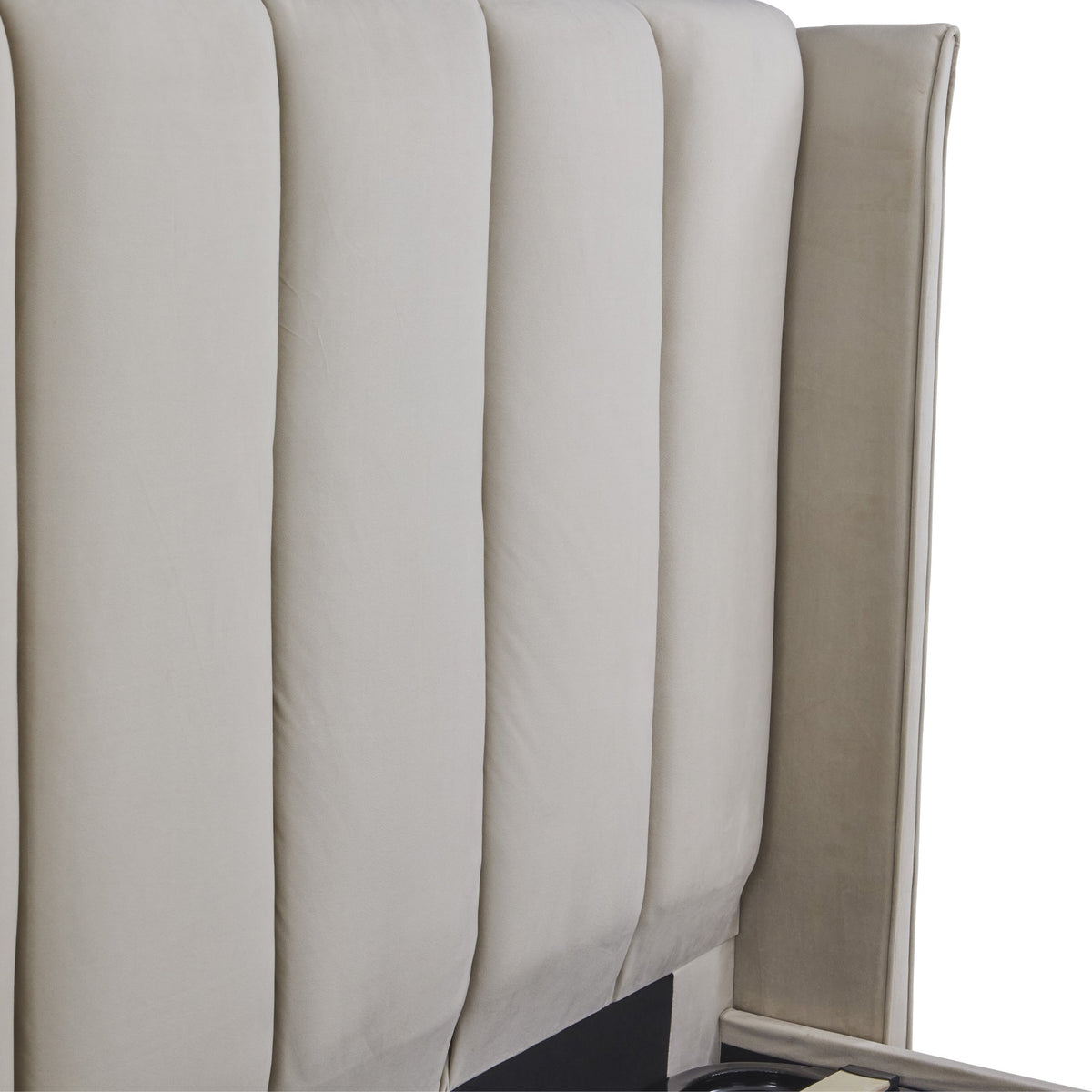 Mia Velvet Ottoman Storage Bed Frame