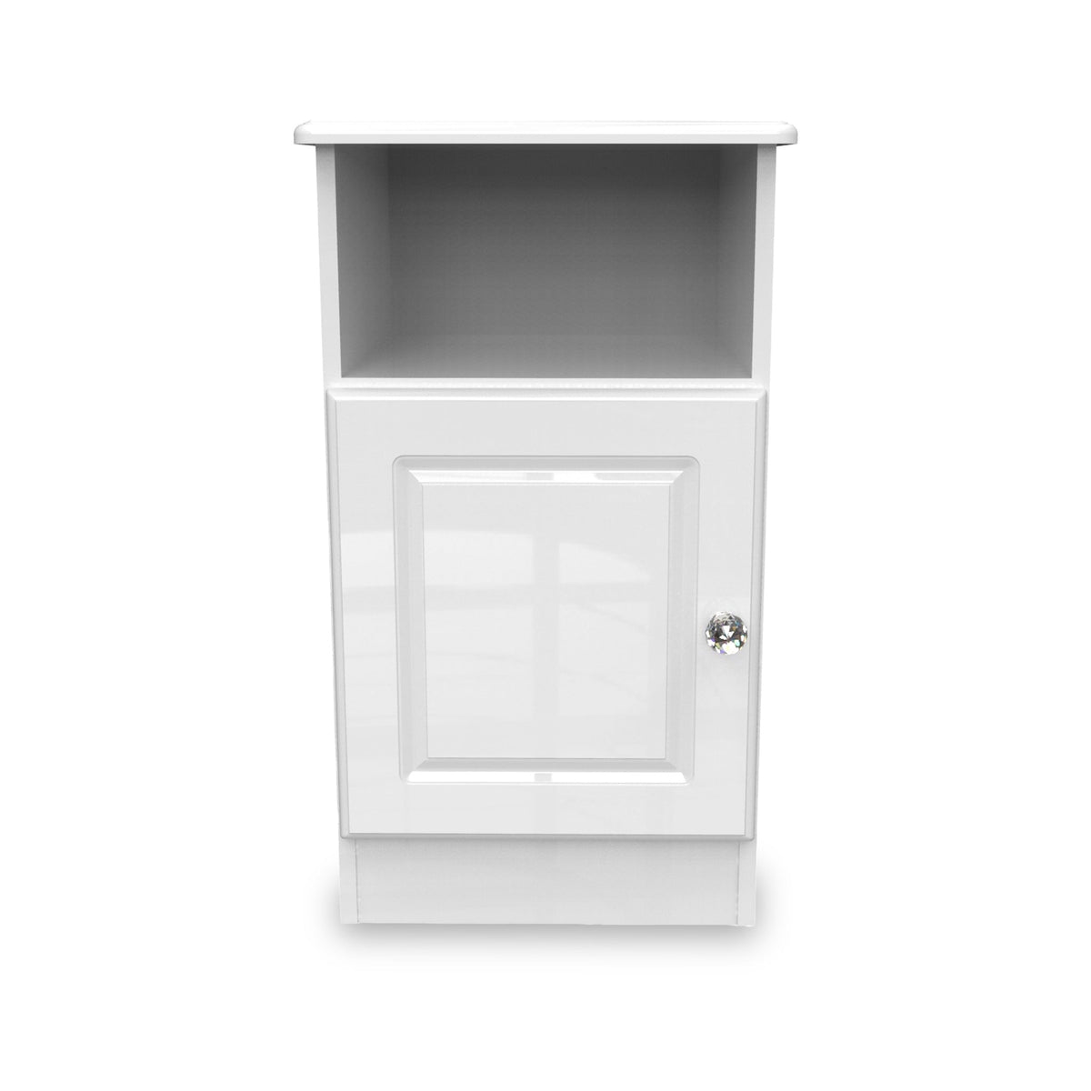 Kinsley White Gloss 3 Piece Bedroom Set