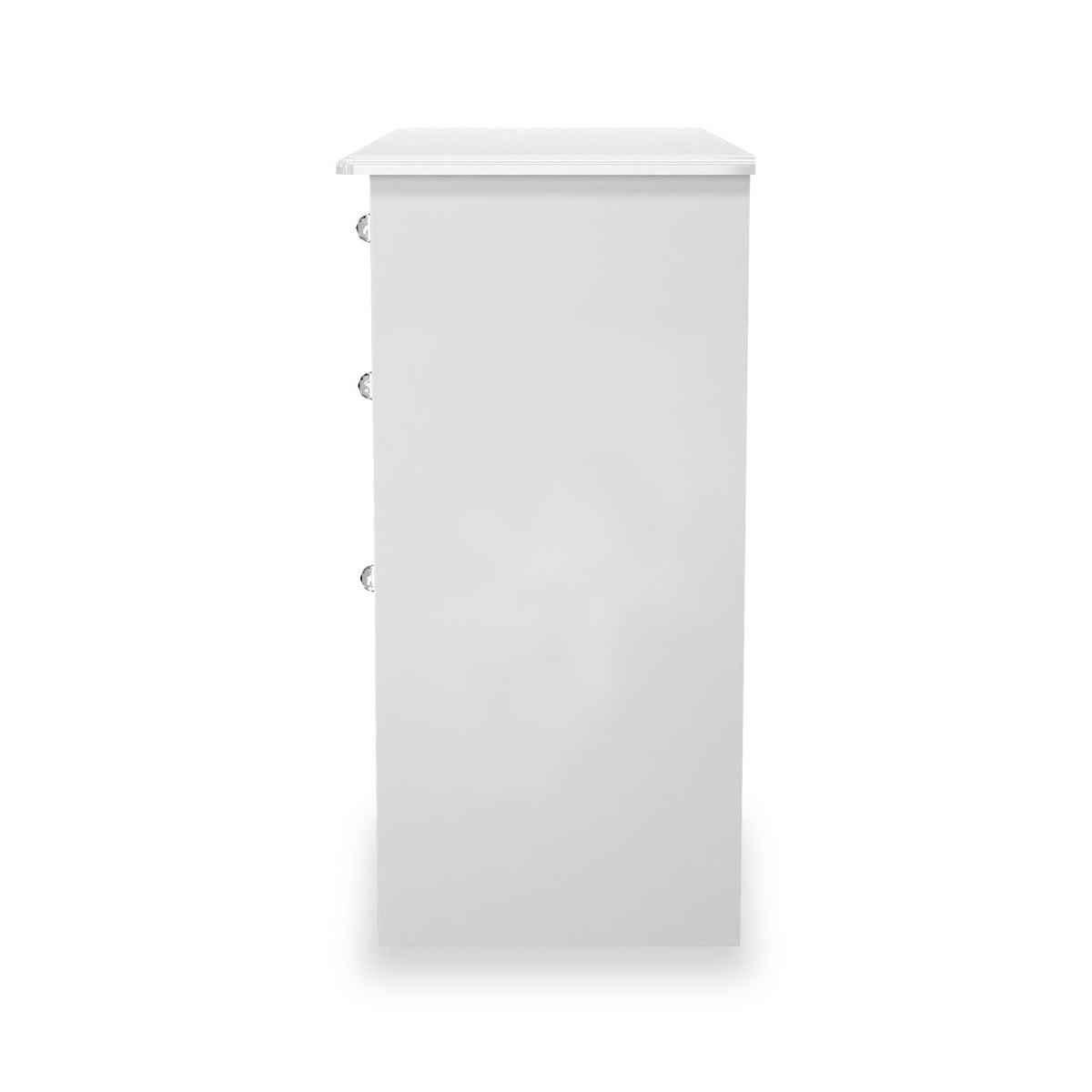 Kinsley White Gloss 3 Drawer Dressing Table