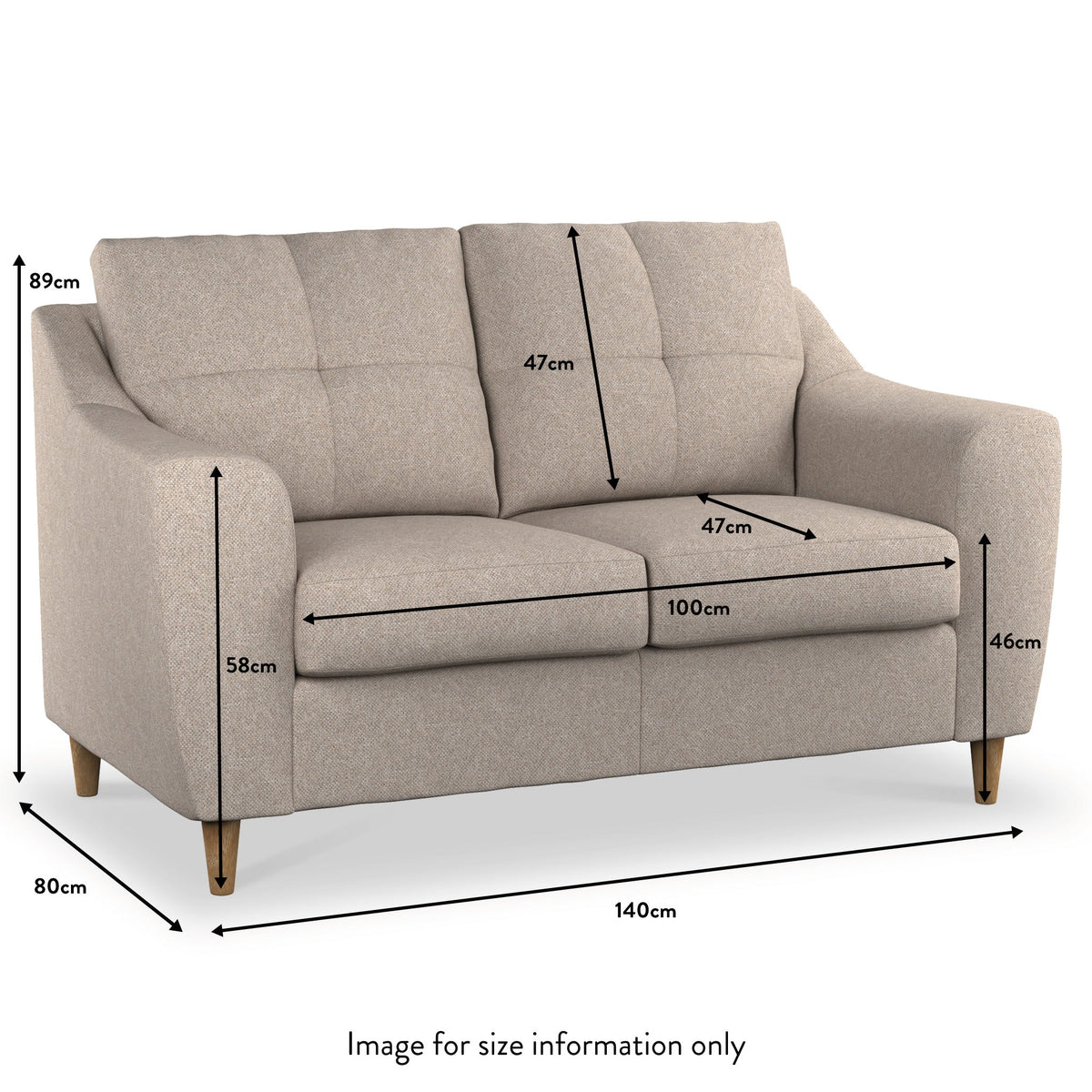 Justin 2 Seater Sofa