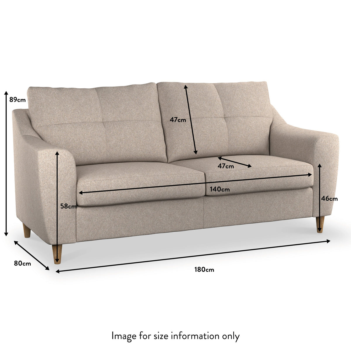 Justin 3 Seater Sofa