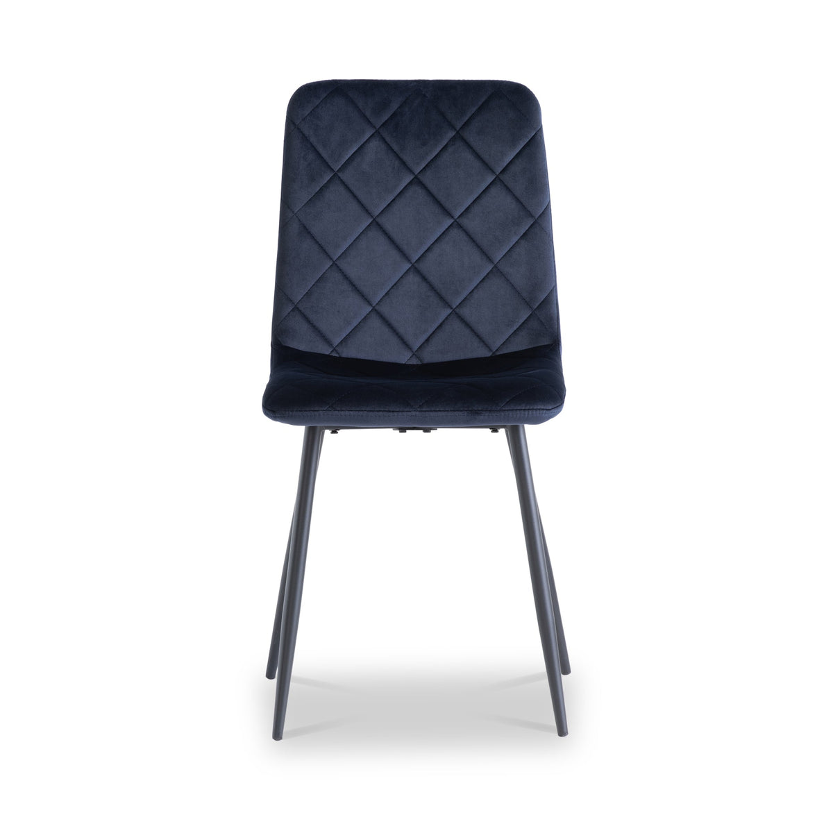 Lois Velvet Quilted Back Dining Chair