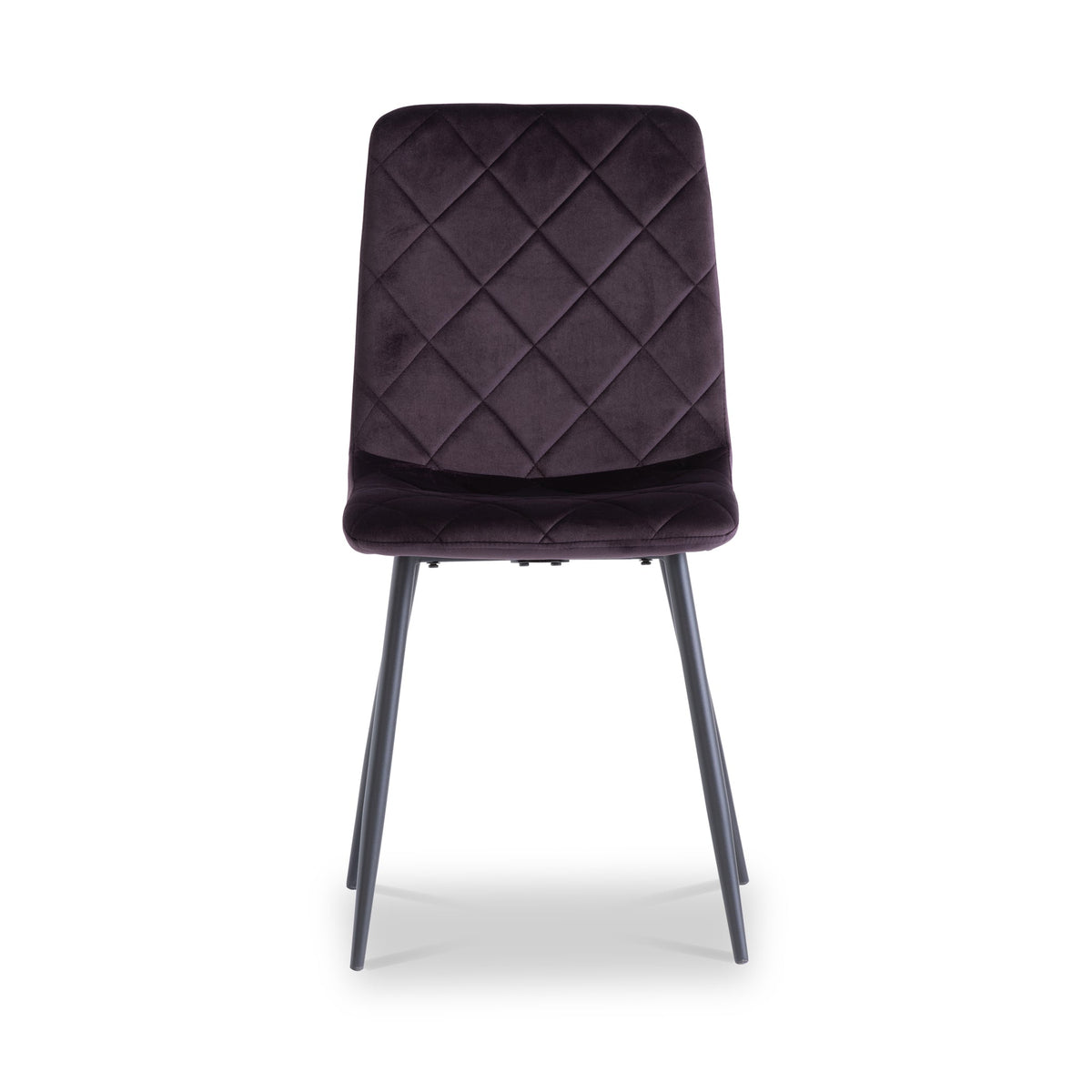 Lois Velvet Quilted Back Dining Chair