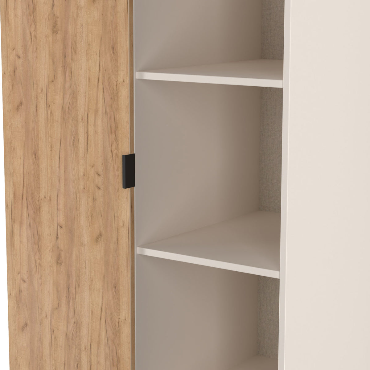 Huxley 1 Door Wardrobe with Open Shelves