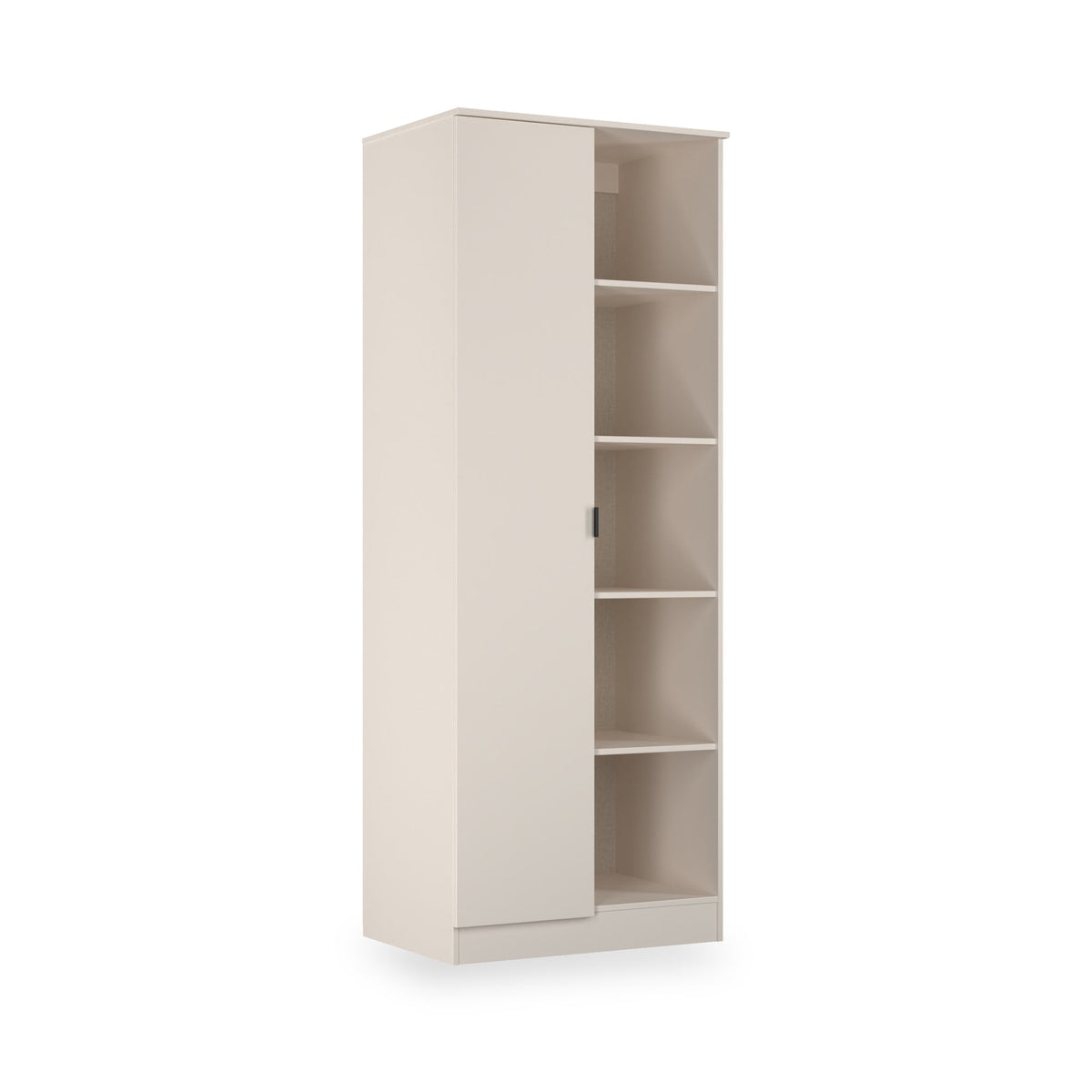 Huxley 1 Door Wardrobe with Open Shelves