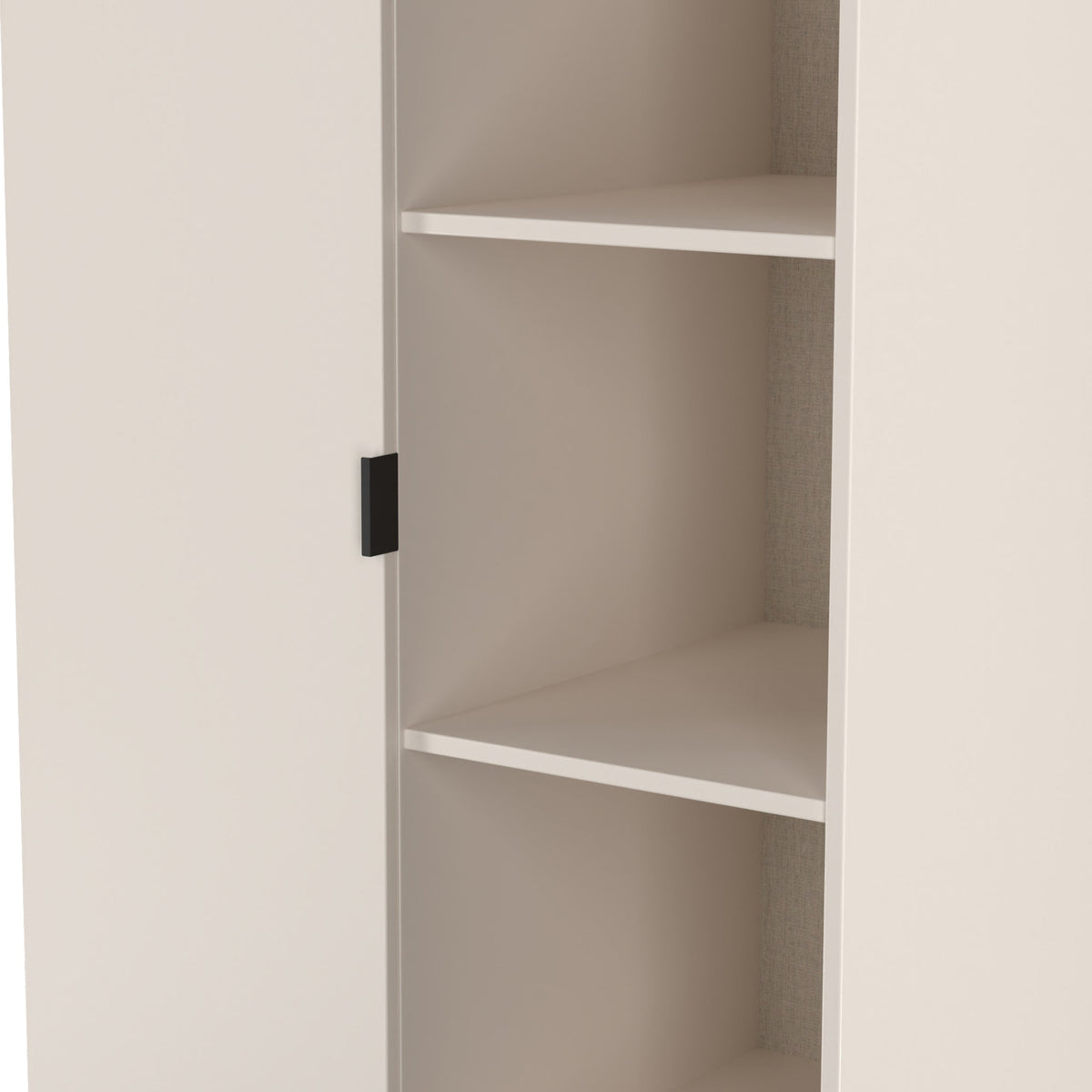 Huxley 1 Door Wardrobe with Open Shelves