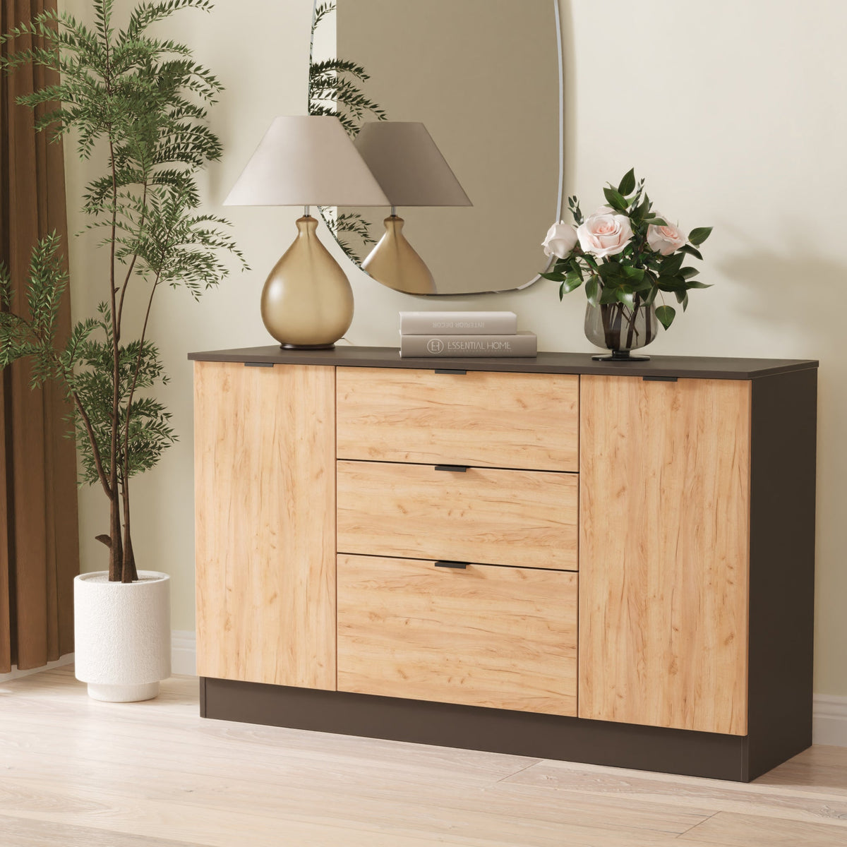 Huxley 2 Door 3 Drawer Sideboard