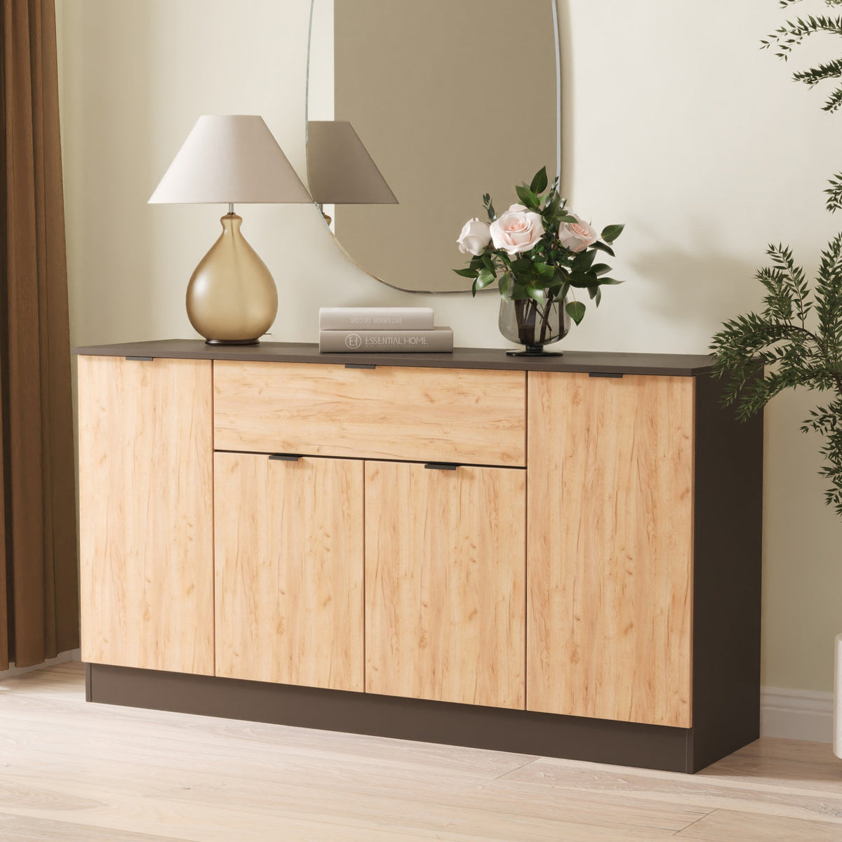 Huxley 4 Door 1 Drawer Sideboard