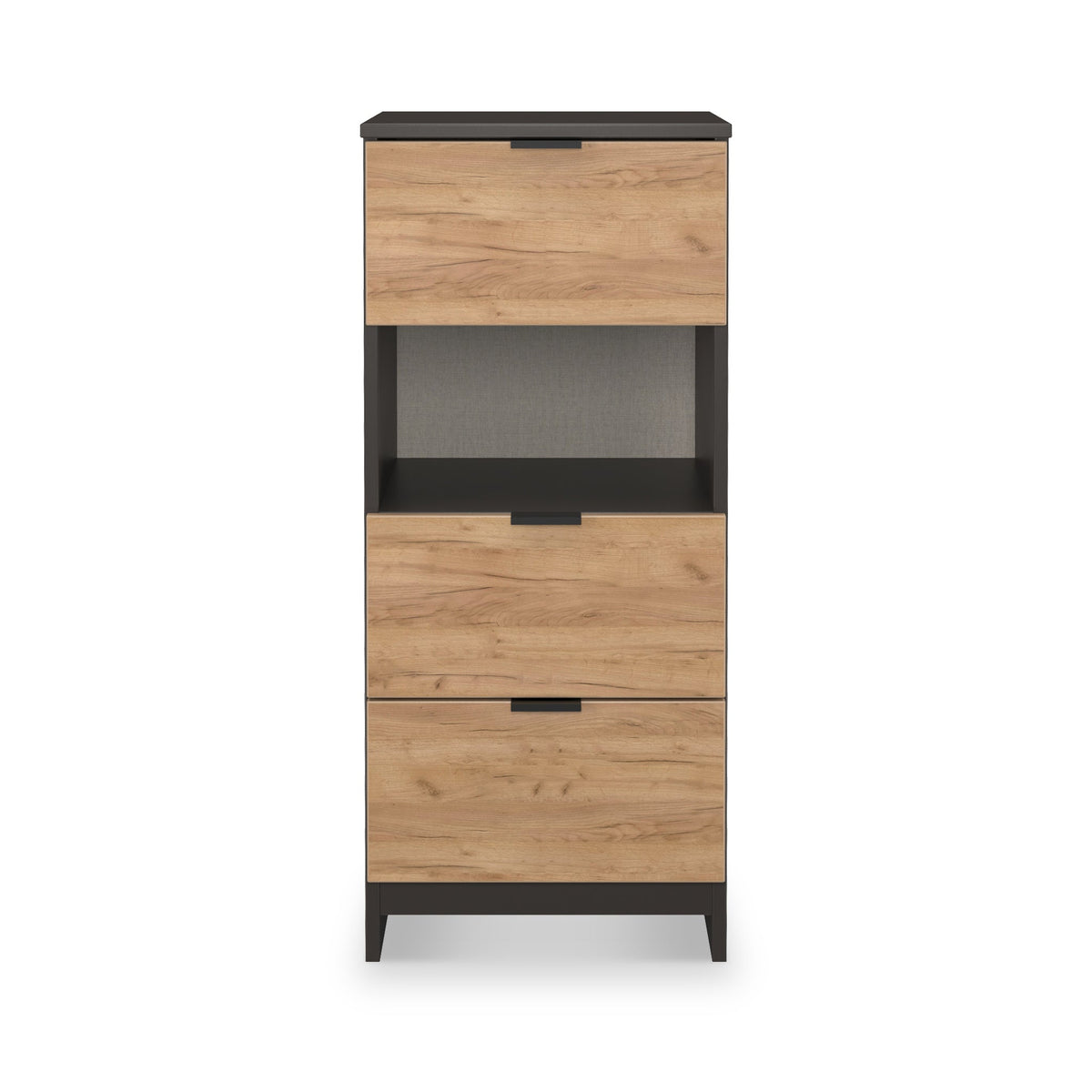 Huxley 3 Drawer Bedside Table