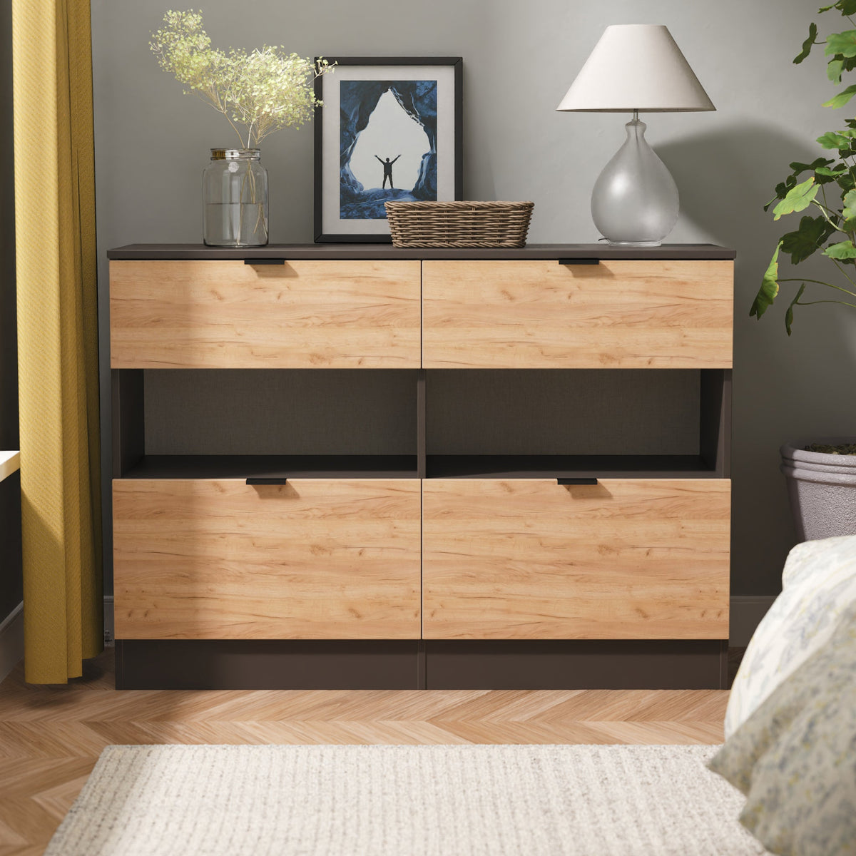 Huxley 4 Drawer Midi Chest of Drawers
