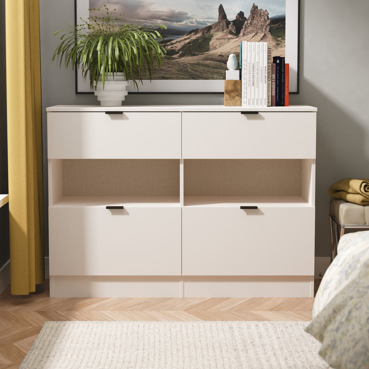 Huxley 4 Drawer Midi Chest of Drawers