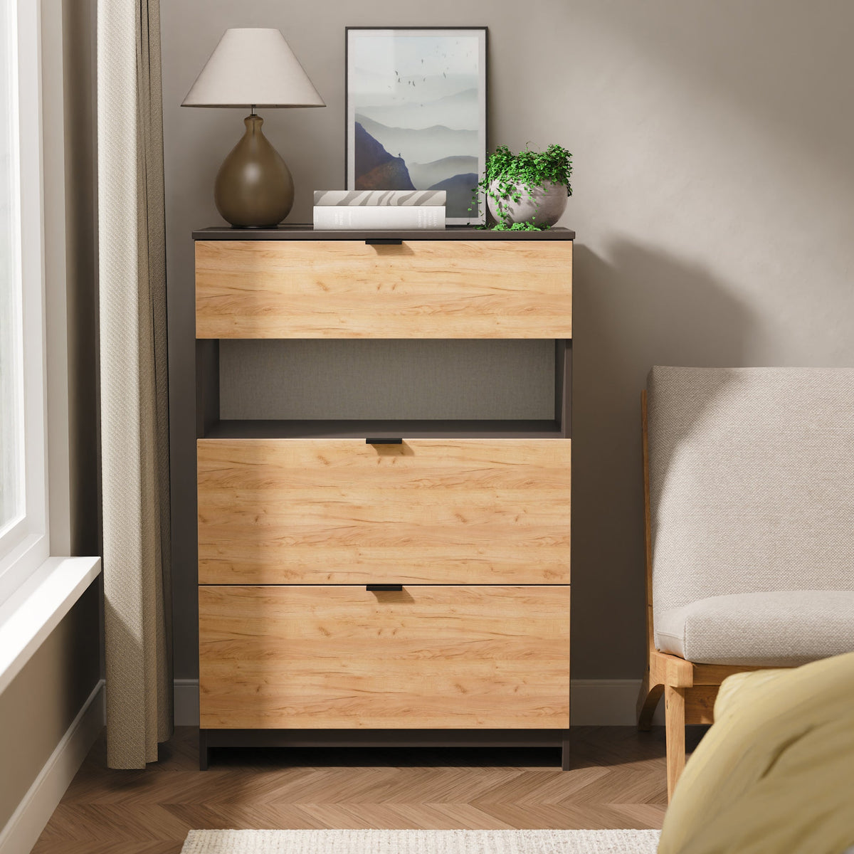 Huxley 3 Drawer Deep Chest