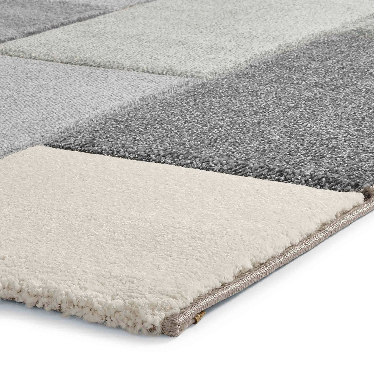 Brockton Square Patterned Hand Carved Rug