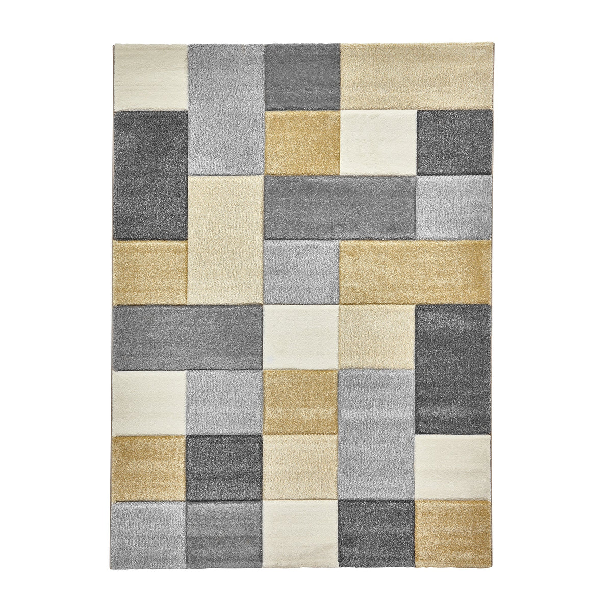 Brockton Square Patterned Hand Carved Rug