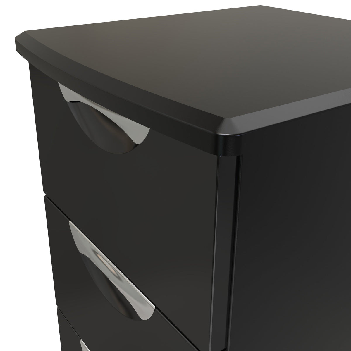Beckett Gloss 3 Drawer Bedside Cabinet