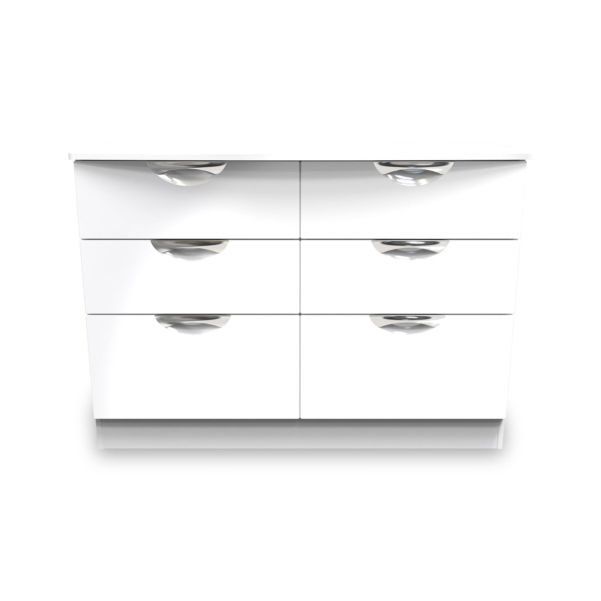 Beckett Gloss 6 Drawer Wide Chest