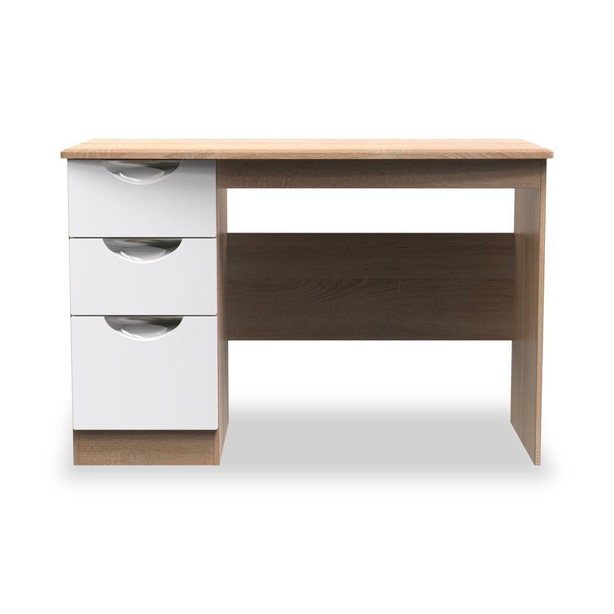 Beckett Gloss 3 Drawer Storage Desk