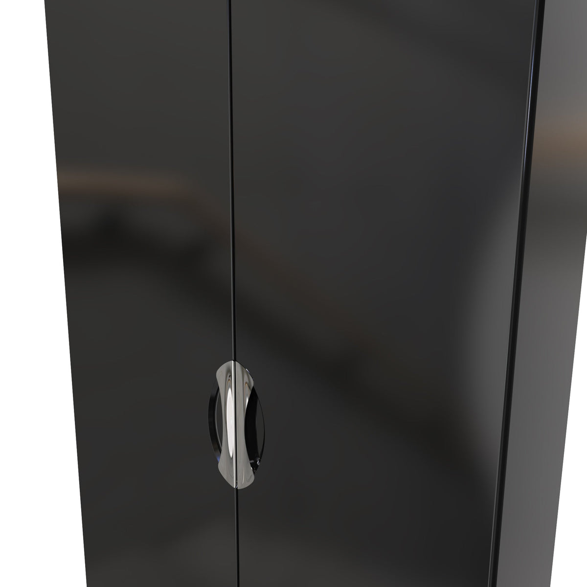 Beckett Gloss 2 Door 2 Drawer Wardrobe