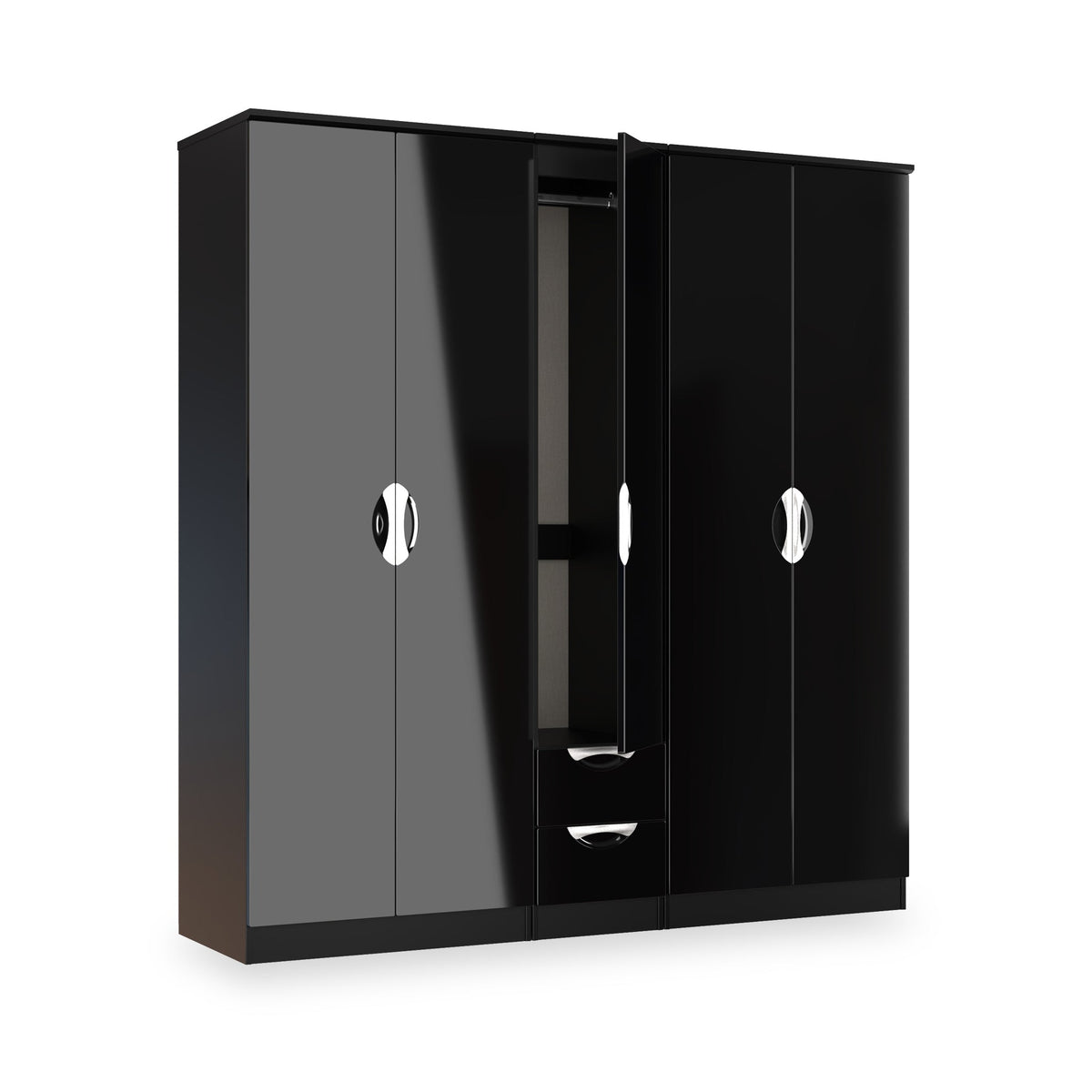Beckett 5 Door 2 Drawer Wardrobe