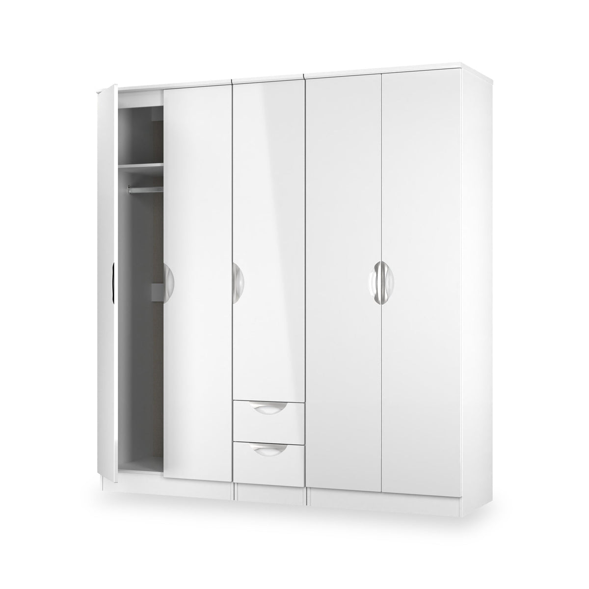Beckett 5 Door 2 Drawer Wardrobe