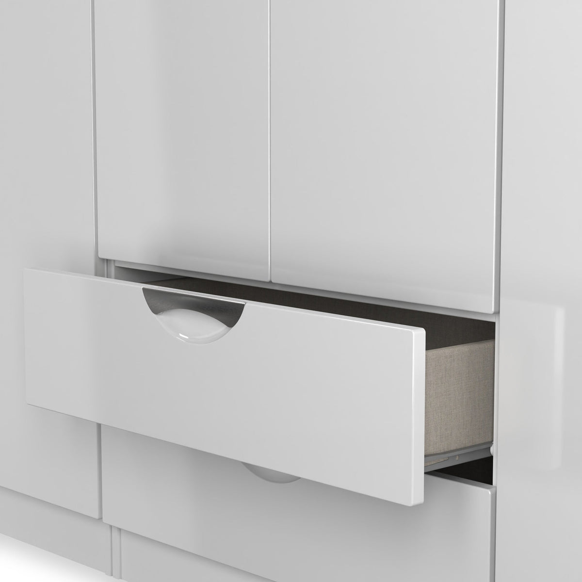 Becket 6 Door 2 Drawer Wardrobe