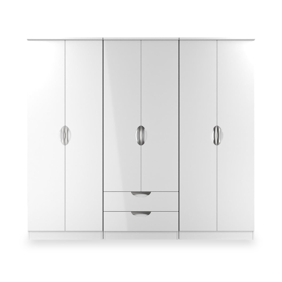 Becket 6 Door 2 Drawer Wardrobe