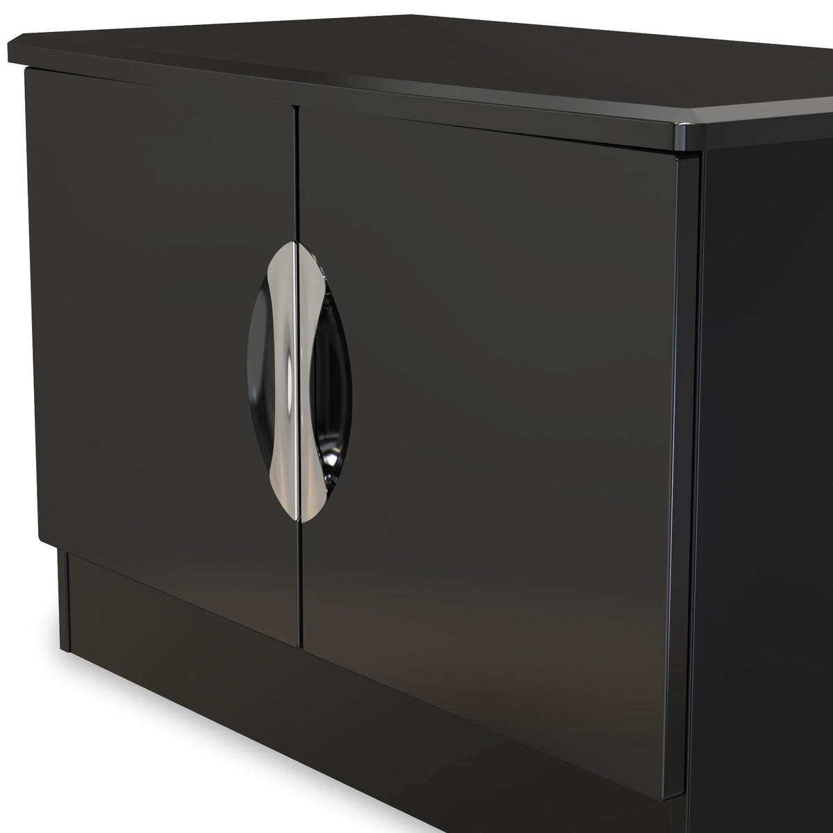 Beckett Gloss 2 Door Compact TV Unit