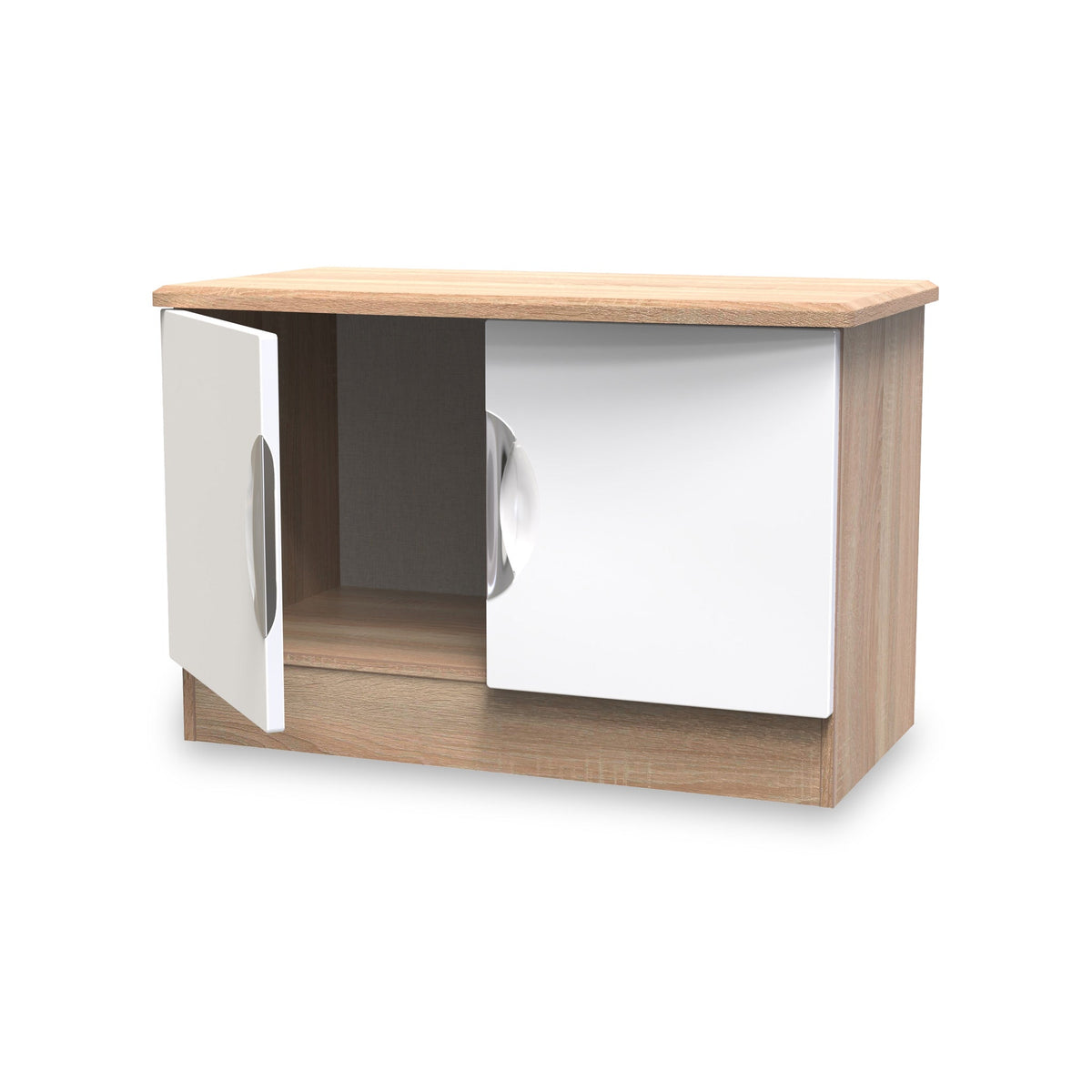 Beckett Gloss 2 Door Compact TV Unit