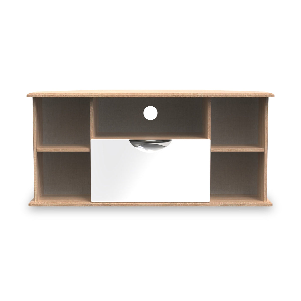 Beckett Gloss Corner TV Unit