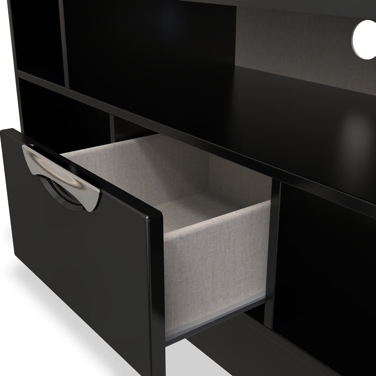 Beckett Gloss 1 Drawer TV Unit