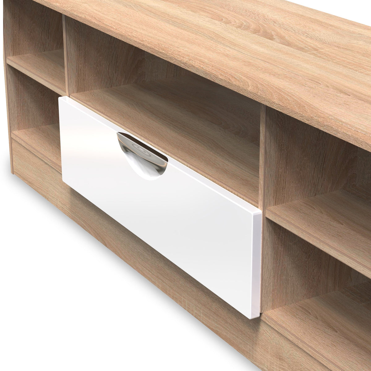 Beckett Gloss Wide TV Unit