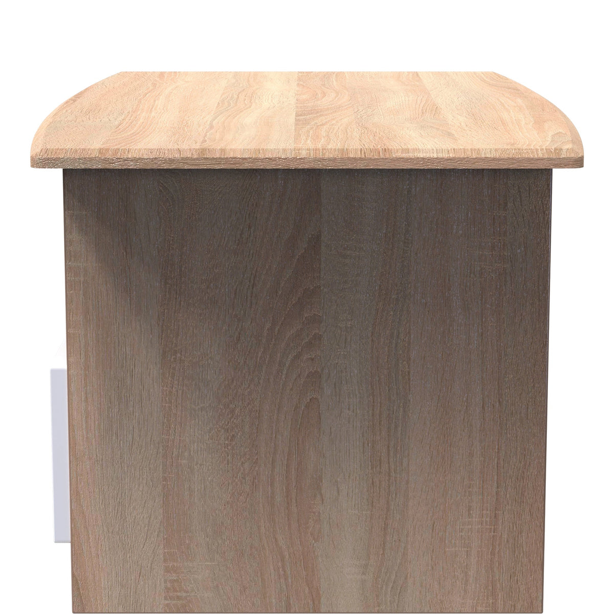 Beckett Gloss 1 Drawer with Open Shelf Coffee Table